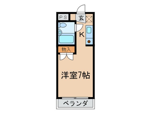 ヴェルジェの物件間取画像